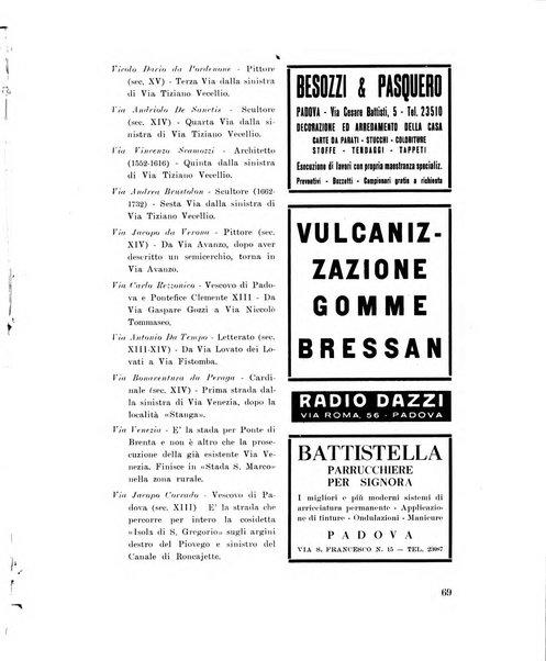 Padova rivista mensile dell'attivita municipale e cittadina