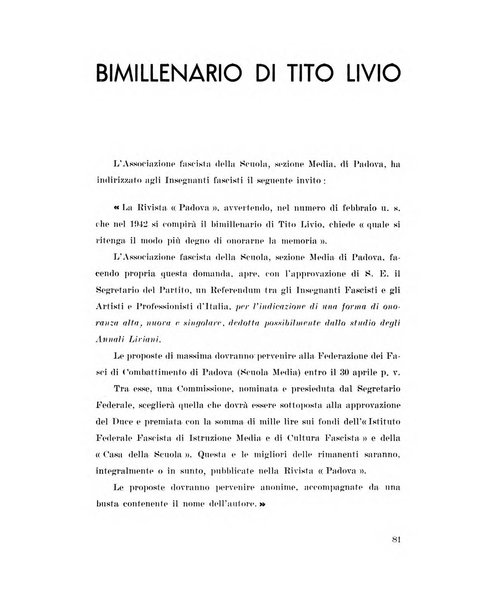 Padova rivista mensile dell'attivita municipale e cittadina