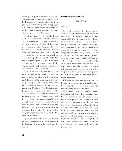 Padova rivista mensile dell'attivita municipale e cittadina