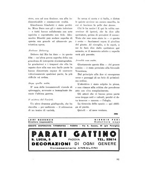 Padova rivista mensile dell'attivita municipale e cittadina