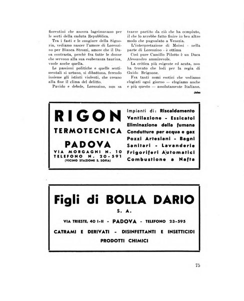 Padova rivista mensile dell'attivita municipale e cittadina