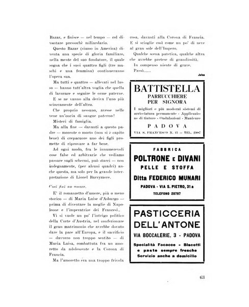 Padova rivista mensile dell'attivita municipale e cittadina