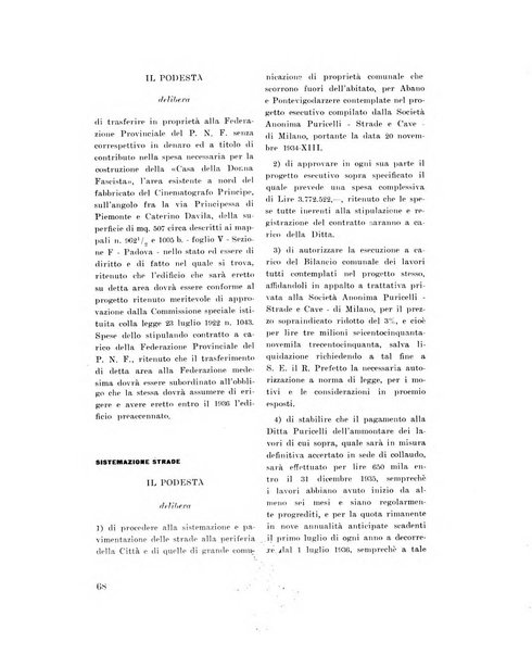 Padova rivista mensile dell'attivita municipale e cittadina