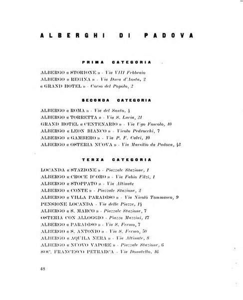 Padova rivista mensile dell'attivita municipale e cittadina