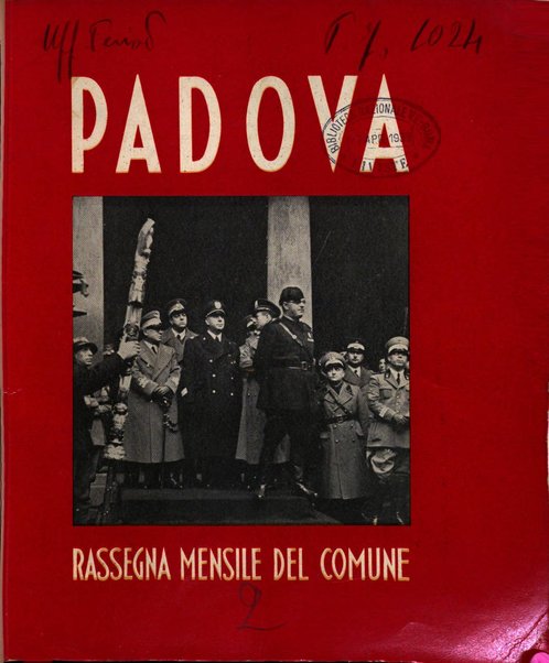 Padova rivista mensile dell'attivita municipale e cittadina