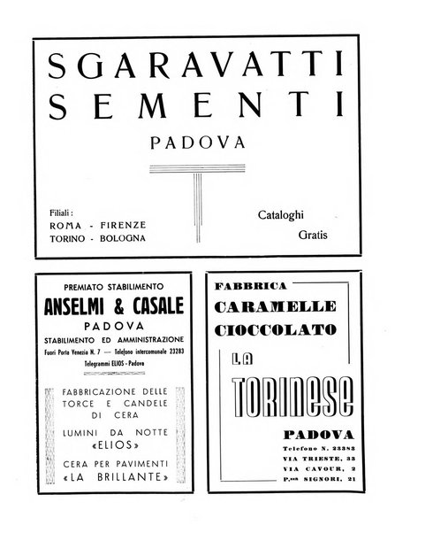 Padova rivista mensile dell'attivita municipale e cittadina