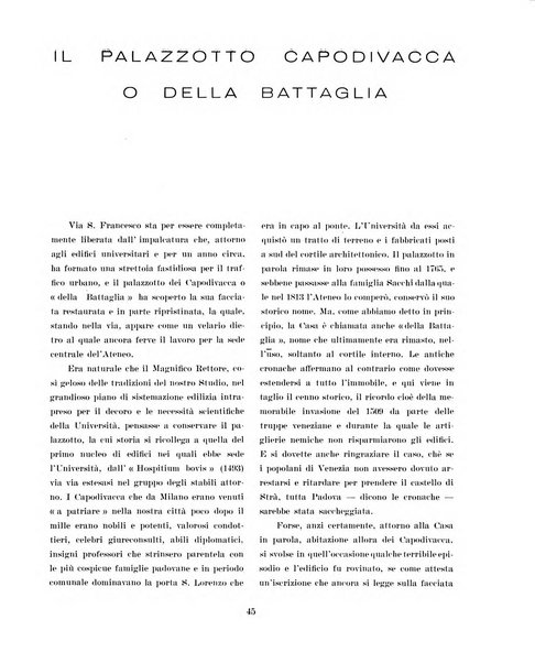 Padova rivista mensile dell'attivita municipale e cittadina