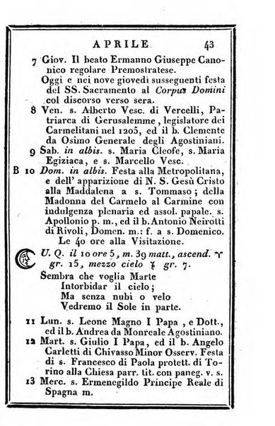 Il Palmaverde almanacco piemontese