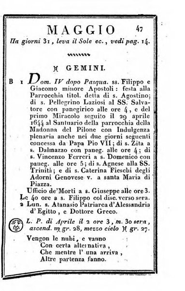 Il Palmaverde almanacco piemontese