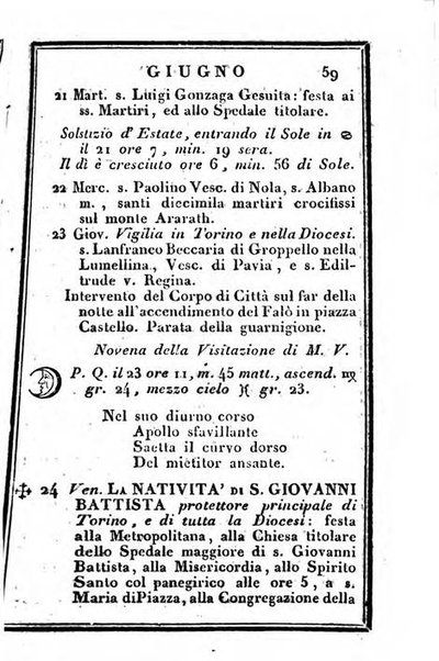 Il Palmaverde almanacco piemontese