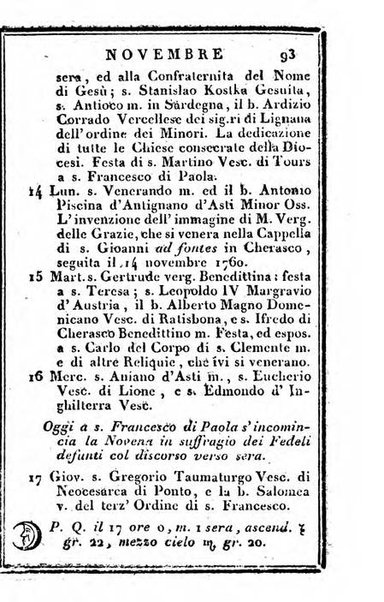 Il Palmaverde almanacco piemontese