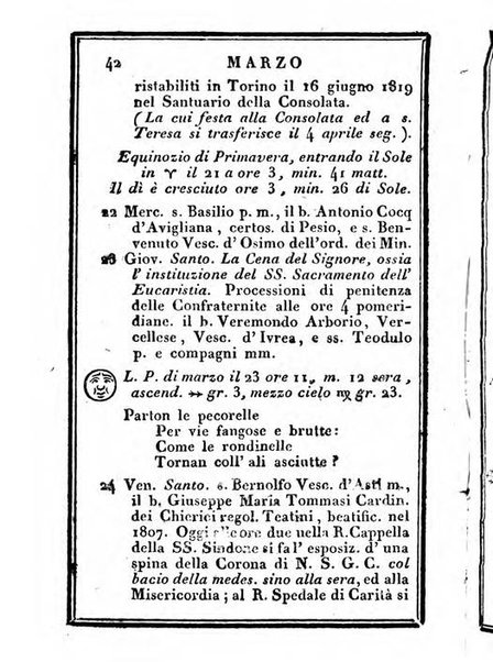 Il Palmaverde almanacco piemontese