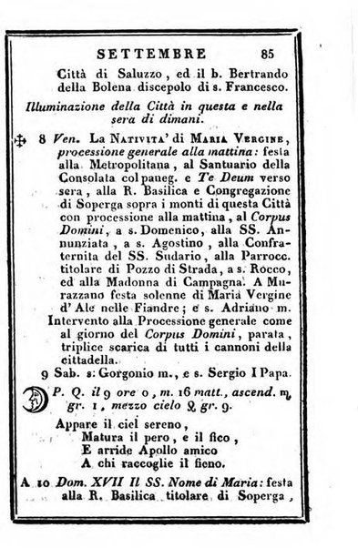 Il Palmaverde almanacco piemontese