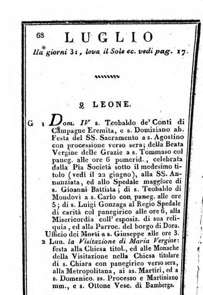 Il Palmaverde almanacco piemontese