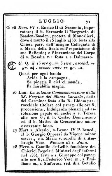 Il Palmaverde almanacco piemontese