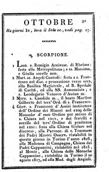 Il Palmaverde almanacco piemontese