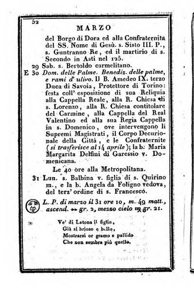 Il Palmaverde almanacco piemontese