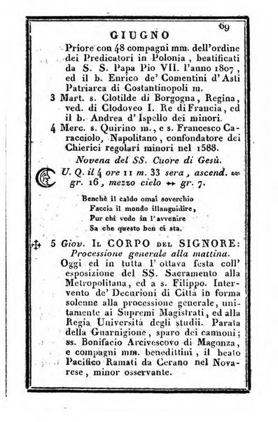 Il Palmaverde almanacco piemontese