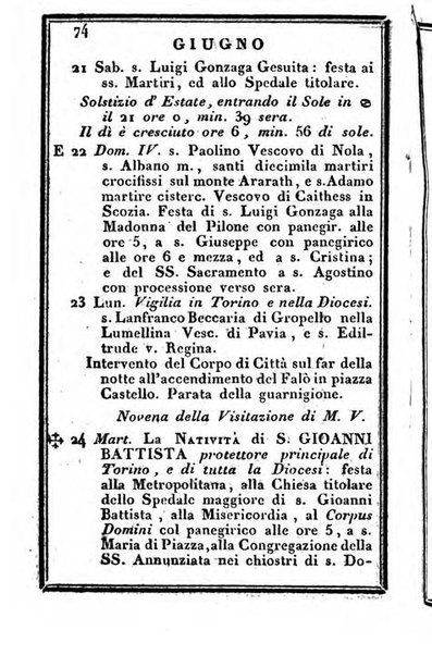 Il Palmaverde almanacco piemontese