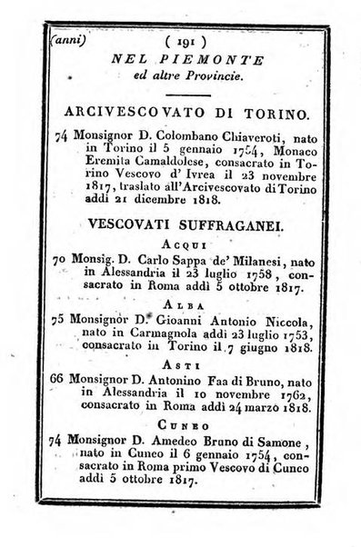 Il Palmaverde almanacco piemontese