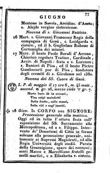 Il Palmaverde almanacco piemontese