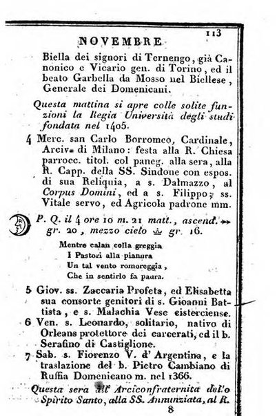 Il Palmaverde almanacco piemontese