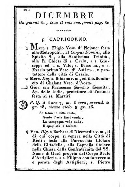 Il Palmaverde almanacco piemontese