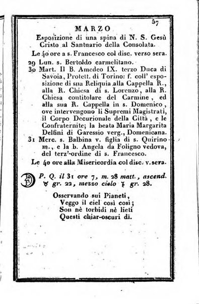 Il Palmaverde almanacco piemontese