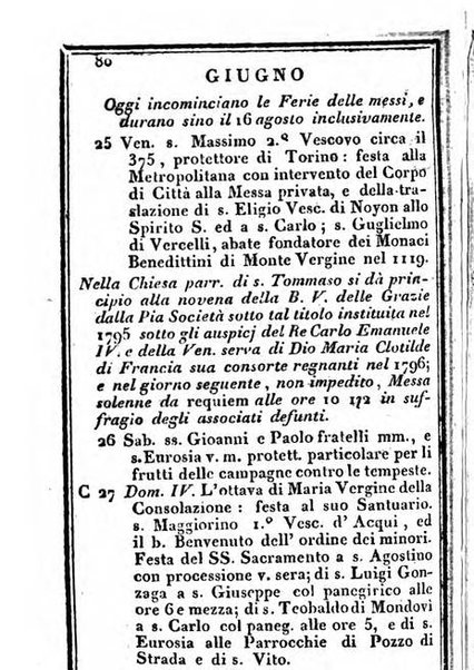 Il Palmaverde almanacco piemontese