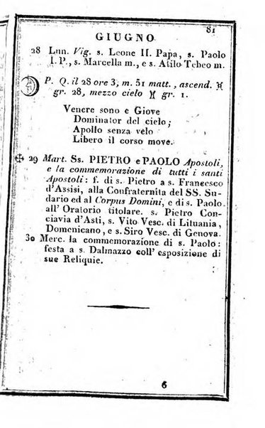 Il Palmaverde almanacco piemontese