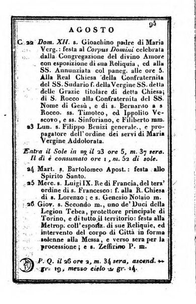 Il Palmaverde almanacco piemontese