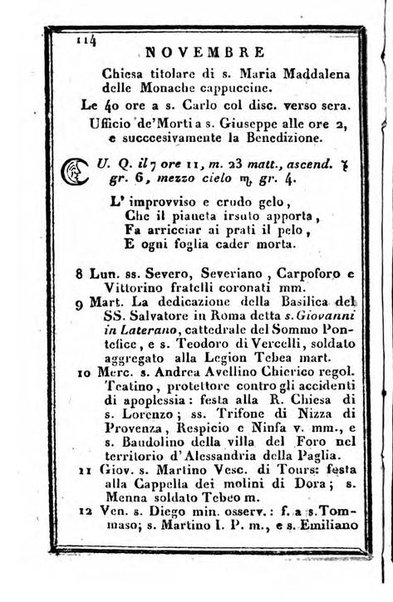 Il Palmaverde almanacco piemontese