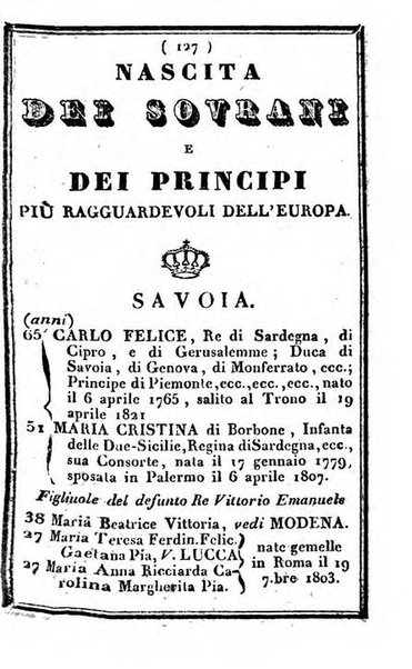 Il Palmaverde almanacco piemontese