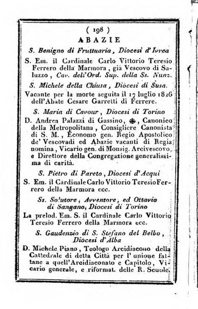 Il Palmaverde almanacco piemontese