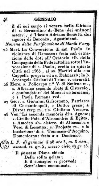 Il Palmaverde almanacco piemontese