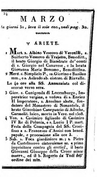 Il Palmaverde almanacco piemontese