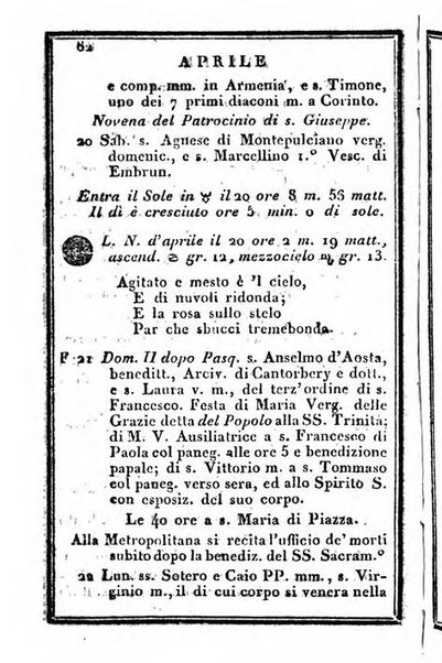 Il Palmaverde almanacco piemontese