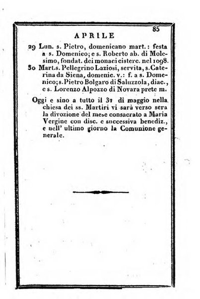 Il Palmaverde almanacco piemontese