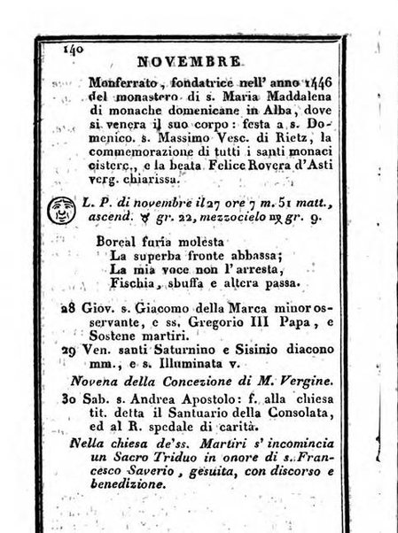 Il Palmaverde almanacco piemontese