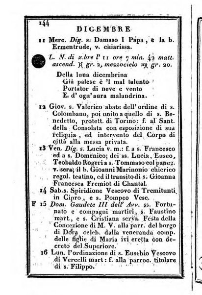 Il Palmaverde almanacco piemontese