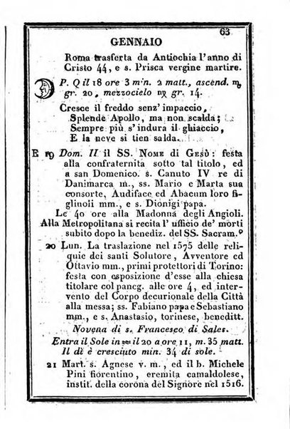 Il Palmaverde almanacco piemontese