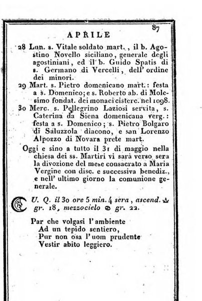 Il Palmaverde almanacco piemontese