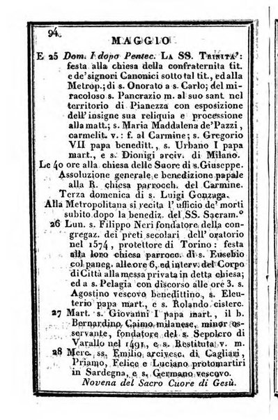 Il Palmaverde almanacco piemontese