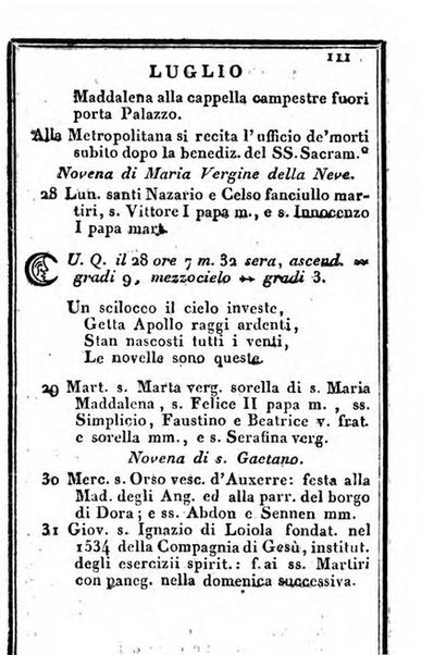 Il Palmaverde almanacco piemontese