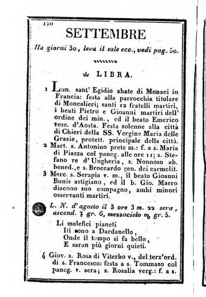 Il Palmaverde almanacco piemontese