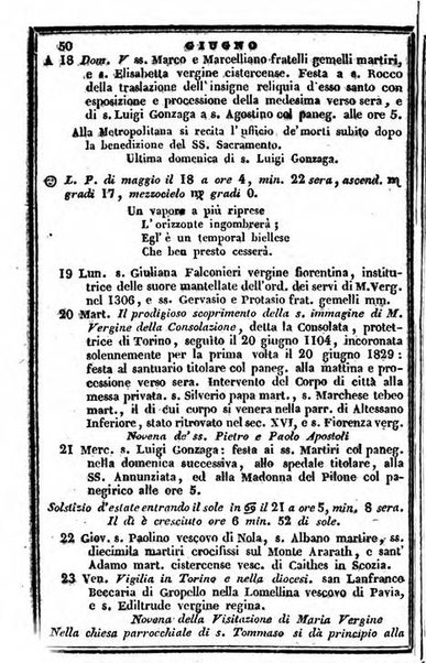 Il Palmaverde almanacco piemontese