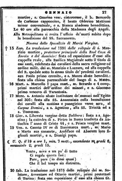 Il Palmaverde almanacco piemontese