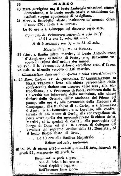 Il Palmaverde almanacco piemontese