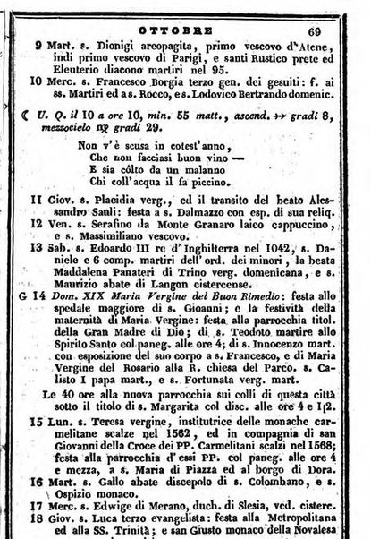 Il Palmaverde almanacco piemontese