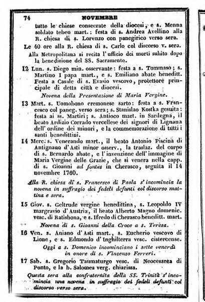 Il Palmaverde almanacco piemontese